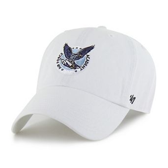 Men's '47 White Air Force Falcons Vault Clean Up Adjustable Hat