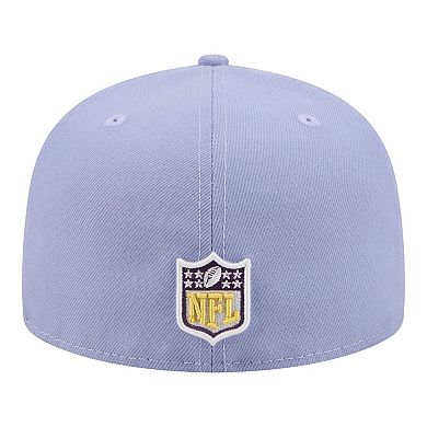 Men's New Era Light Purple Denver Broncos Lavender Bloom 59FIFTY Fitted Hat