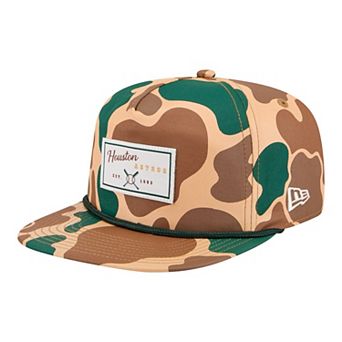 Men's New Era Camo Houston Astros Duck 19TWENTY Adjustable Hat