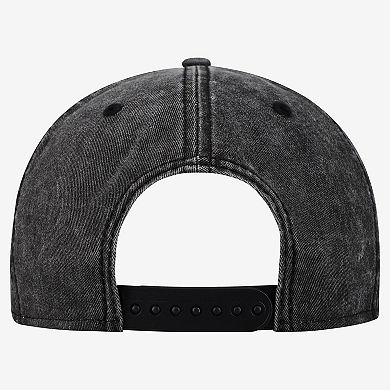 Men's New Era Black Denver Nuggets Washed Tonal 9FIFTY Snapback Hat