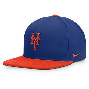 Men's Nike Royal/Orange New York Mets Primetime Pro Dri-FIT Snapback Hat
