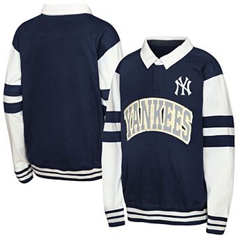 Youth Outerstuff Navy New York Yankees Big League Fielder MVP Fashion Sweatshirt