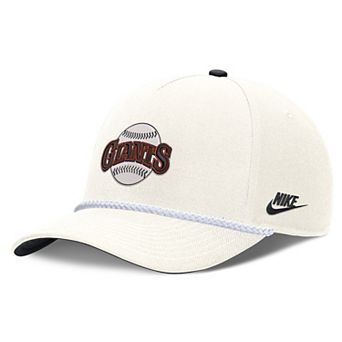Men's Nike Cream San Francisco Giants Cooperstown Rise Adjustable Hat