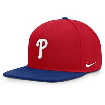 Men's Nike Red/Royal Philadelphia Phillies Primetime Pro Dri-FIT Snapback Hat
