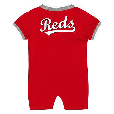 Infant Outerstuff Red Cincinnati Reds Pinch Coverall