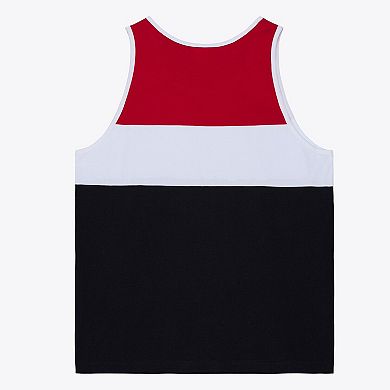Men's Mitchell & Ness Black/Red Atlanta Falcons Head Coach Tank Top