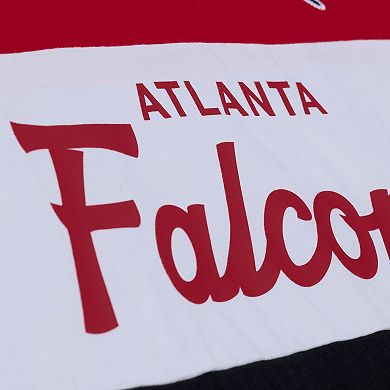 Men's Mitchell & Ness Black/Red Atlanta Falcons Head Coach Tank Top