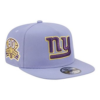 Men's New Era Lavender New York Giants Bloom A-Frame 9FIFTY Snapback Hat