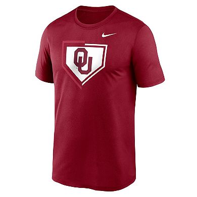 Men's Nike Crimson Oklahoma Sooners Primetime Baseball Icon Legend Dri-FIT T-Shirt