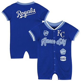 Infant Outerstuff Royal Kansas City Royals Pinch Coverall