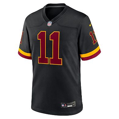 Men's Nike Luke McCaffrey Black Washington Commanders Hail Raiser Alternate Game Jersey