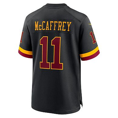 Men's Nike Luke McCaffrey Black Washington Commanders Hail Raiser Alternate Game Jersey