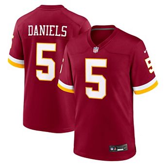 Men's Nike Jayden Daniels Burgundy Washington Commanders Game Jersey