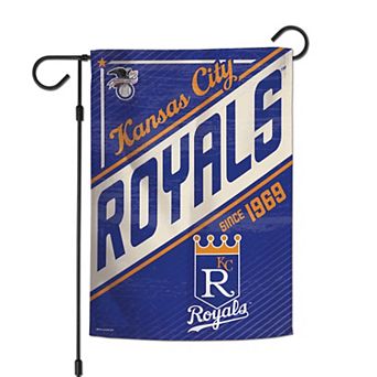WinCraft Kansas City Royals 12" x 18" Cooperstown Collection Double-Sided Garden Flag
