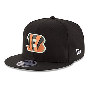 Men's New Era Black Cincinnati Bengals 9FIFTY Snapback Hat