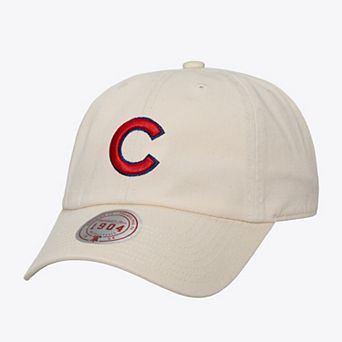 Unisex Mitchell & Ness Cream Chicago Cubs Off-Season 1904 Strapback Adjustable Hat