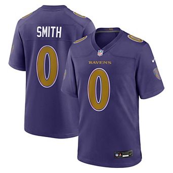 Men's Nike Roquan Smith Purple Baltimore Ravens Alternate Game Jersey