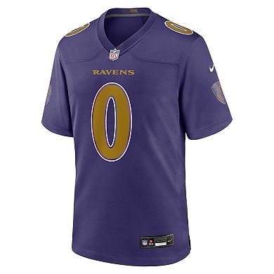 Men's Nike Roquan Smith Purple Baltimore Ravens Alternate Game Jersey