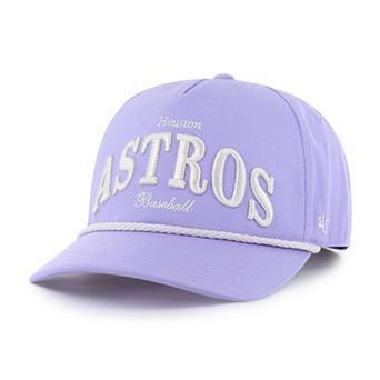 Women's '47 Purple Houston Astros Gelato Hitch Rope Adjustable Hat