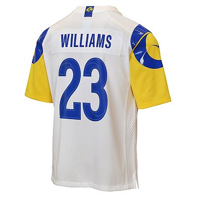 Youth Nike Kyren Williams White Los Angeles Rams Game Jersey