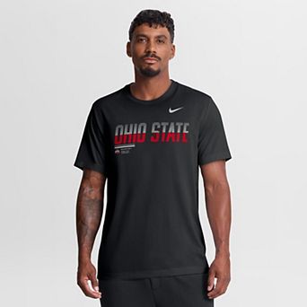 Men's Nike Black Ohio State Buckeyes Sideline Legend Dri-FIT T-Shirt