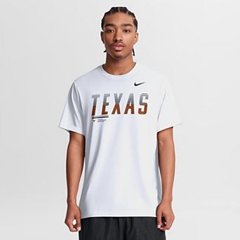 Men's Nike White Texas Longhorns Sideline Legend Dri-FIT T-Shirt