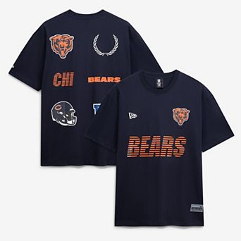 Men's New Era Navy Chicago Bears Match T-Shirt