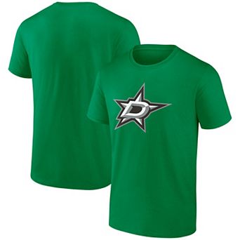 Men's Logo Athletic Green Dallas Stars Essential T-Shirt