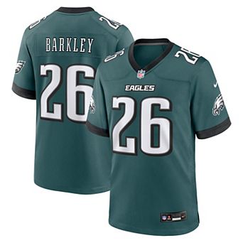 Men's Nike Saquon Barkley Midnight Green Philadelphia Eagles Team Game Jersey
