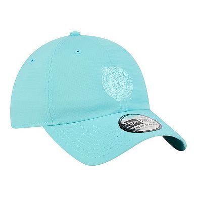 Unisex New Era Turquoise Boston Celtics Color Pack Ripstop Casual Classic Adjustable Hat