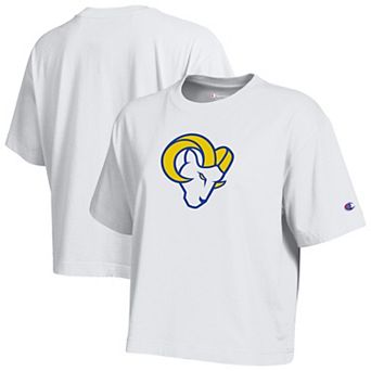Women's Champion White Los Angeles Rams All-Star Better Tri-Blend T-Shirt