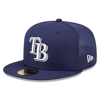 Men's New Era Navy Tampa Bay Rays 2026 Batting Practice 59FIFTY Fitted Hat