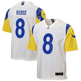 Youth Nike Jared Verse White Los Angeles Rams Game Jersey