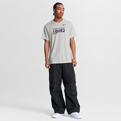 Men's Nike Gray LSU Tigers Sideline Legend Dri-FIT T-Shirt