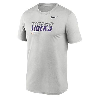 Men's Nike Gray LSU Tigers Sideline Legend Dri-FIT T-Shirt