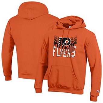 Men's Champion Orange Philadelphia Flyers Powerblend Hoodie