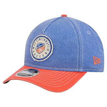 Men's New Era Blue FC Cincinnati Jersey Hook 9FORTY Adjustable Hat