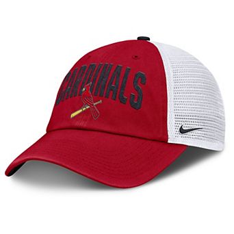 Men's Nike Red St. Louis Cardinals Primetime Club Adjustable Trucker Hat