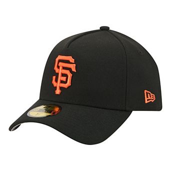 Men's New Era Black San Francisco Giants A-Frame 59FORTY Fitted Hat