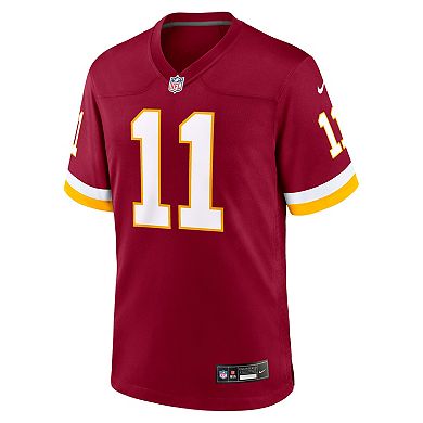 Men's Nike Luke McCaffrey Burgundy Washington Commanders Game Jersey