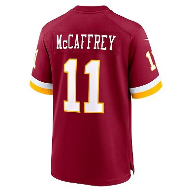 Men's Nike Luke McCaffrey Burgundy Washington Commanders Game Jersey