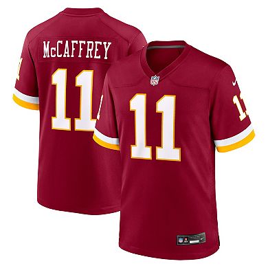 Men's Nike Luke McCaffrey Burgundy Washington Commanders Game Jersey