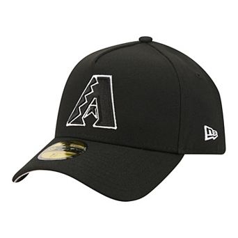 Men's New Era Black Arizona Diamondbacks A-Frame 59FORTY Fitted Hat