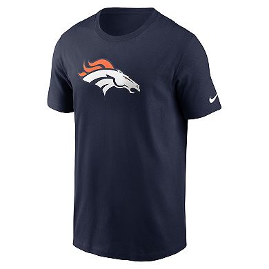 Men's Nike Navy Denver Broncos Essential Logo T-Shirt