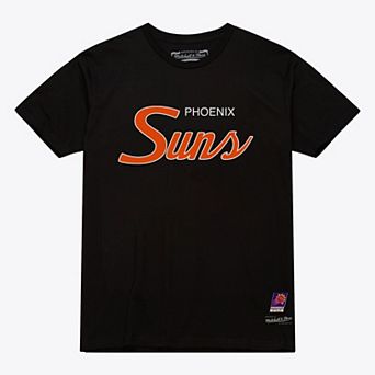 Men's Mitchell & Ness Black Phoenix Suns Vintage Wordmark T-Shirt