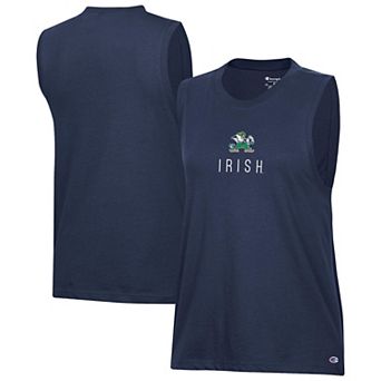 Women's Champion Navy Notre Dame Fighting Irish Lifestyle Tank Top