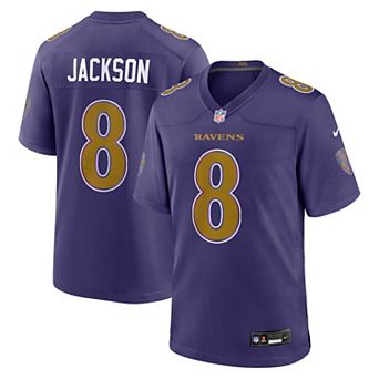 Men's Nike Lamar Jackson Purple Baltimore Ravens Alternate Game Jersey