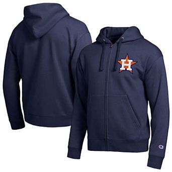 Men's Champion Navy Houston Astros All-Star Full-Zip Hoodie