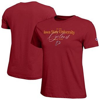 Women's Champion Cardinal Iowa State Cyclones Lifestyle T-Shirt
