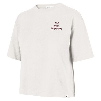 Women's '47 Stone Washington Commanders Straight Thru Reed City T-Shirt